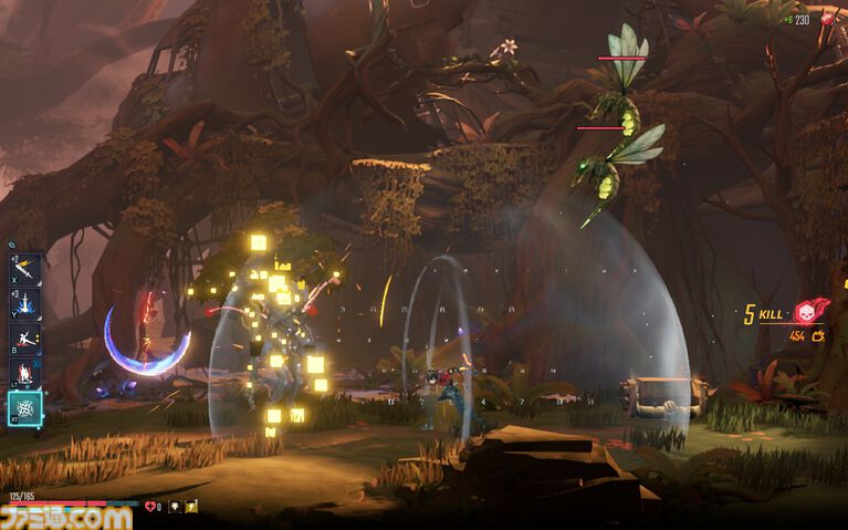 『SlashZero』は歯ごたえ抜群の横スクローグライクだった! 自分で投げた剣をパリィできるアクション重視で