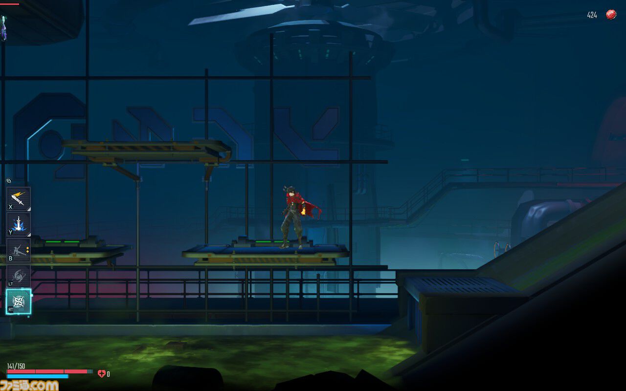 『SlashZero』は歯ごたえ抜群の横スクローグライクだった! 自分で投げた剣をパリィできるアクション重視で