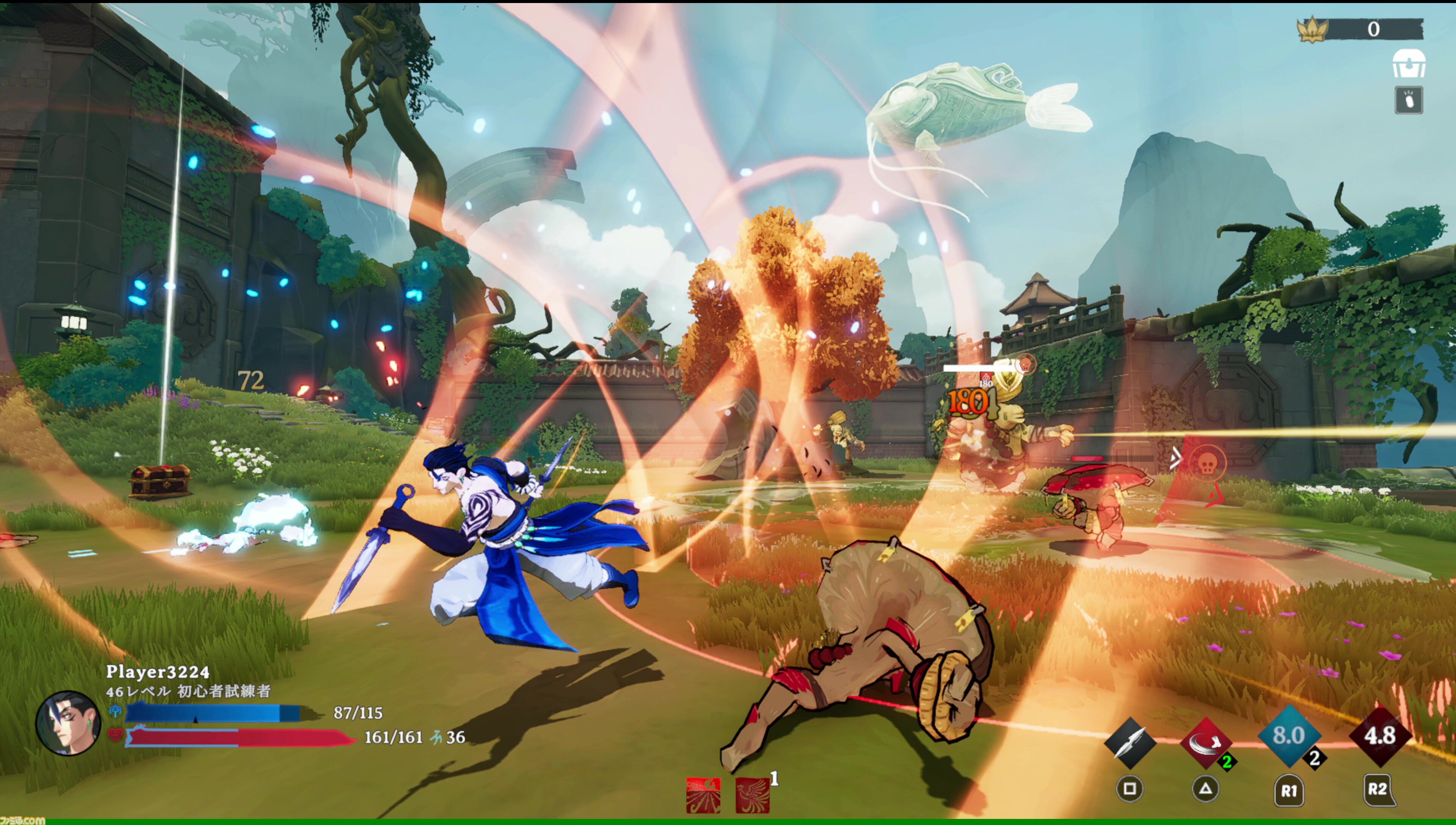『13Z -十三座戦記-』シンプル操作でスタイリッシュに立ち回れる3Dアクション。美しい和の世界で味わうパリィとコンボの爽快感【TGS2026】