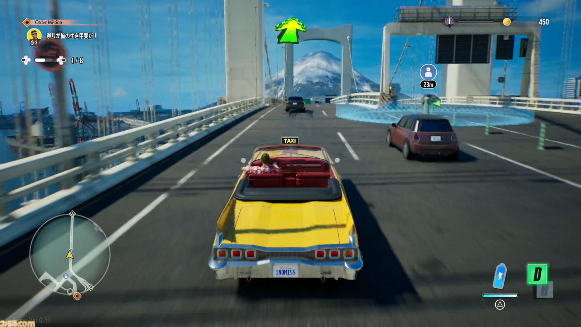 『クレイジータクシー：ワールドツアー』日本マップには渋谷109や一蘭が実名で登場、付近には浅草っぽいエリアも。ダッシュからの直角コーナリングはドライブゲームの常識を超えている