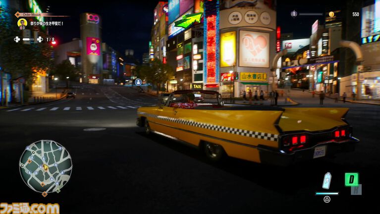 『クレイジータクシー：ワールドツアー』日本マップには渋谷109や一蘭が実名で登場、付近には浅草っぽいエリアも。ダッシュからの直角コーナリングはドライブゲームの常識を超えている