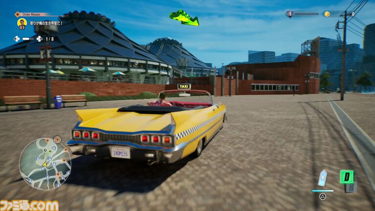 『クレイジータクシー：ワールドツアー』日本マップには渋谷109や一蘭が実名で登場、付近には浅草っぽいエリアも。ダッシュからの直角コーナリングはドライブゲームの常識を超えている