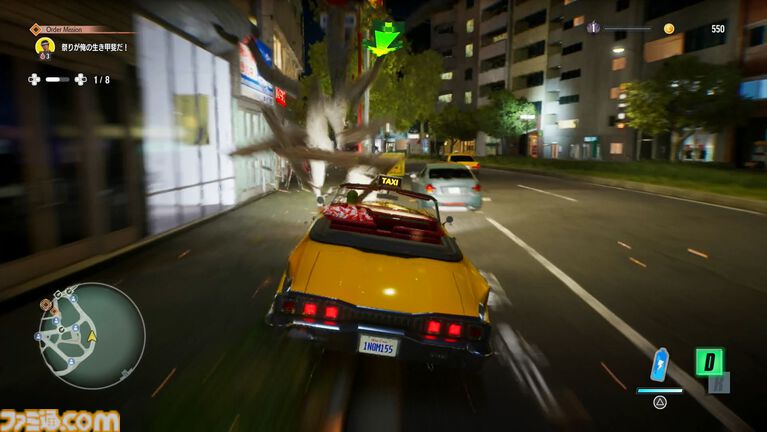 『クレイジータクシー：ワールドツアー』日本マップには渋谷109や一蘭が実名で登場、付近には浅草っぽいエリアも。ダッシュからの直角コーナリングはドライブゲームの常識を超えている