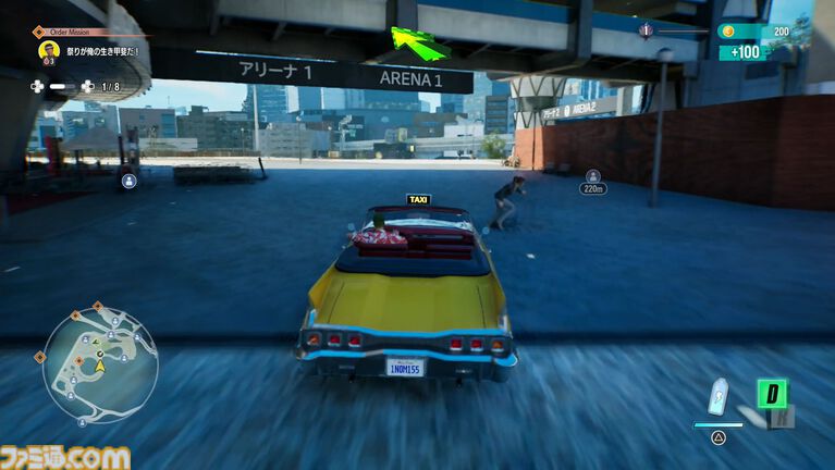 『クレイジータクシー：ワールドツアー』日本マップには渋谷109や一蘭が実名で登場、付近には浅草っぽいエリアも。ダッシュからの直角コーナリングはドライブゲームの常識を超えている