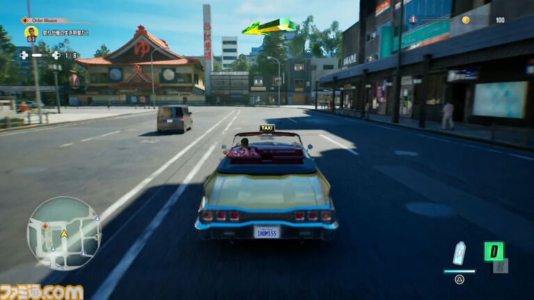 『クレイジータクシー：ワールドツアー』日本マップには渋谷109や一蘭が実名で登場、付近には浅草っぽいエリアも。ダッシュからの直角コーナリングはドライブゲームの常識を超えている