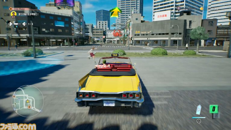 『クレイジータクシー：ワールドツアー』日本マップには渋谷109や一蘭が実名で登場、付近には浅草っぽいエリアも。ダッシュからの直角コーナリングはドライブゲームの常識を超えている