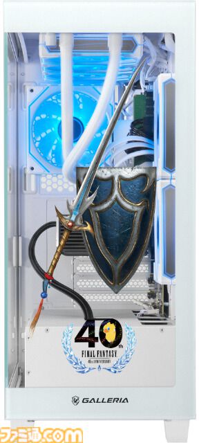 『FF』40周年コラボPCがガレリアから登場。クラウドやティーダなど歴代ナンバリングタイトルのキャラが描かれた全16種