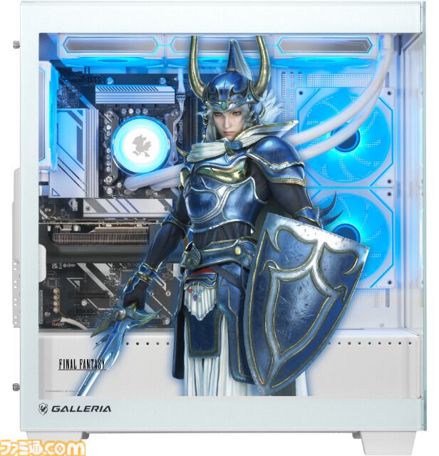 『FF』40周年コラボPCがガレリアから登場。クラウドやティーダなど歴代ナンバリングタイトルのキャラが描かれた全16種