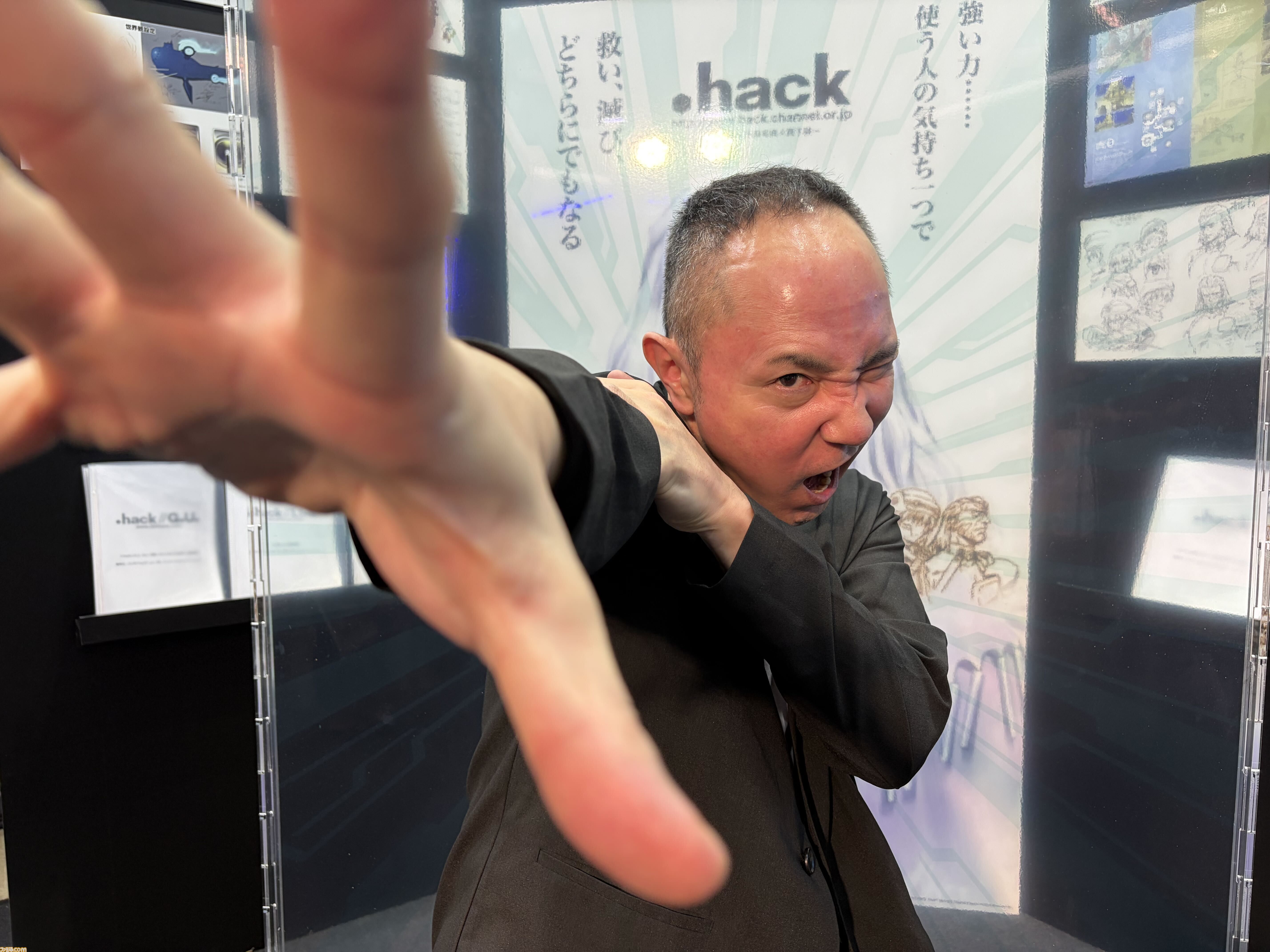 【TGS2026】『.hack』新作のキービジュアルが目印！ 初出展となるサイバーコネクトツーの展示ブースには写真スポットがたくさん