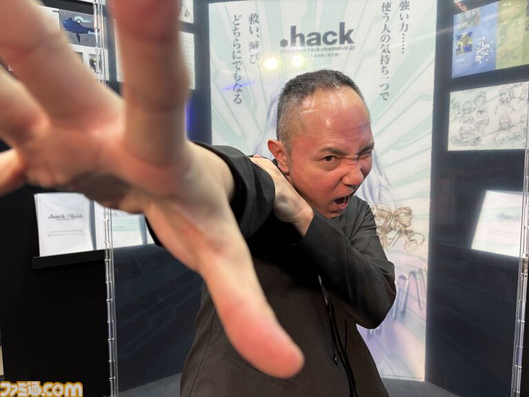 【TGS2026】『.hack』新作のキービジュアルが目印! 初出展となるサイバーコネクトツーの展示ブースには写真スポットがたくさん