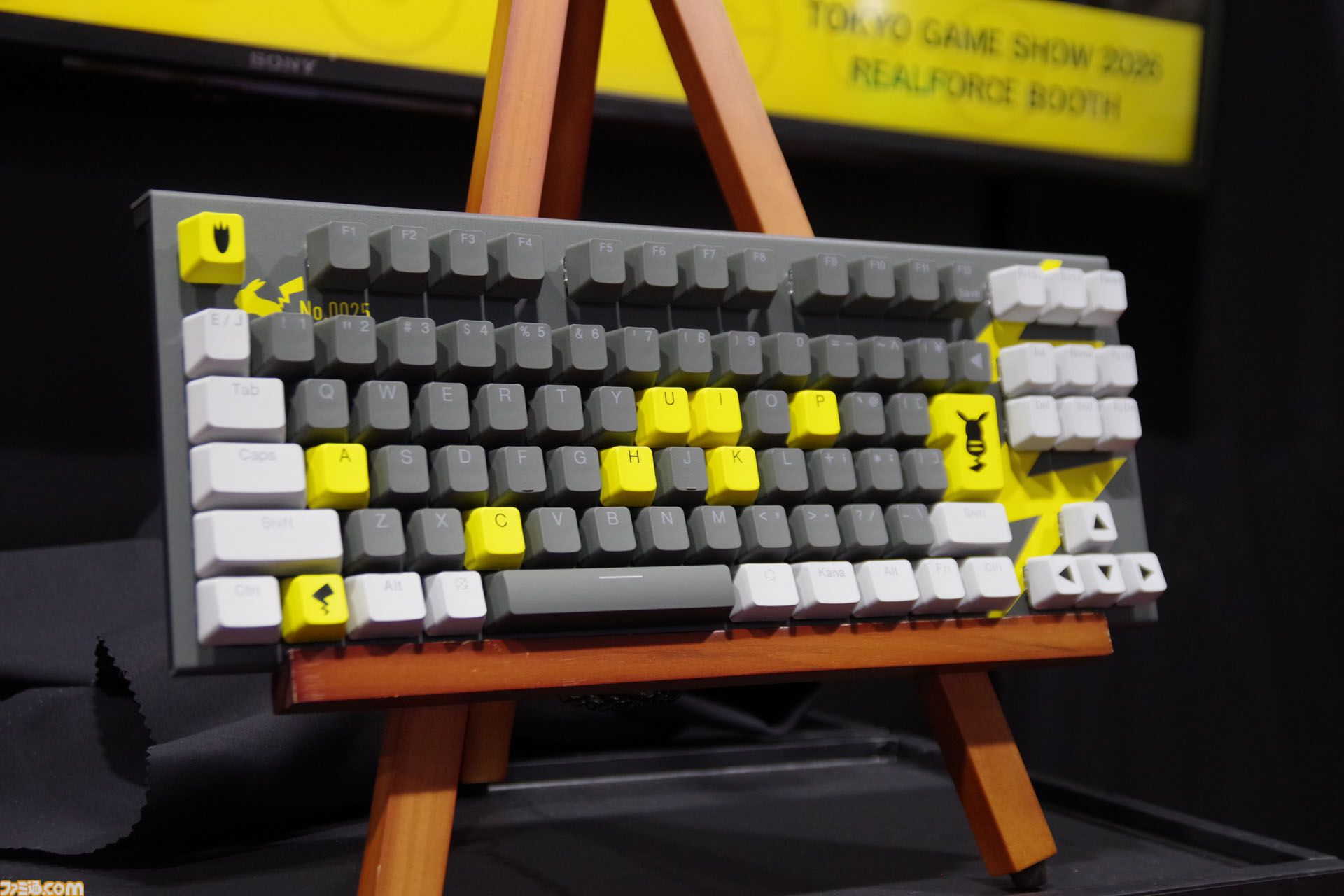 【ポケモン】ゲーミングキーボード『REALFORCE GX1 Plus』ピカチュウエディションが発表。12月から量販店で予約販売スタート【TGS2026】