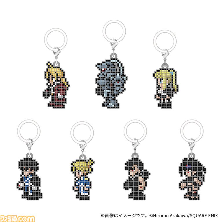 【ハガレン】『FF』ドット絵の匠・渋谷員子氏が手掛けた、『鋼の錬金術師』エド、アルたちのグッズがTGS2026で先行販売。Tシャツ、アクスタ、刺繍パーカーなど【TGS2026】