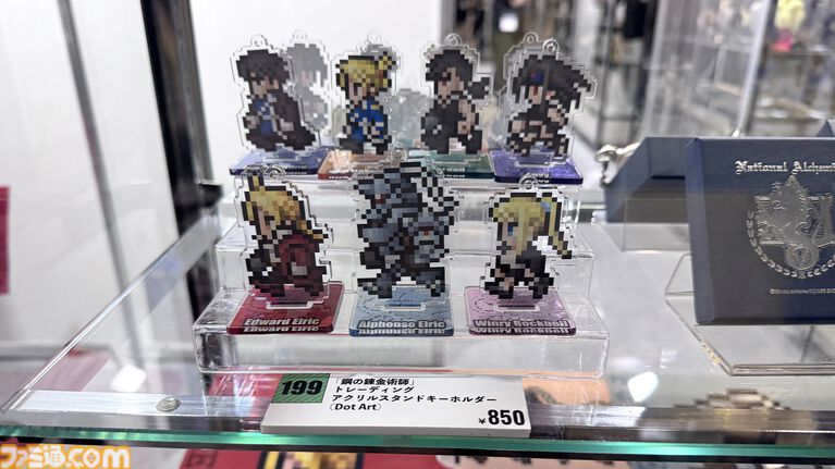 【ハガレン】『FF』ドット絵の匠・渋谷員子氏が手掛けた、『鋼の錬金術師』エド、アルたちのグッズがTGS2026で先行販売。Tシャツ、アクスタ、刺繍パーカーなど【TGS2026】