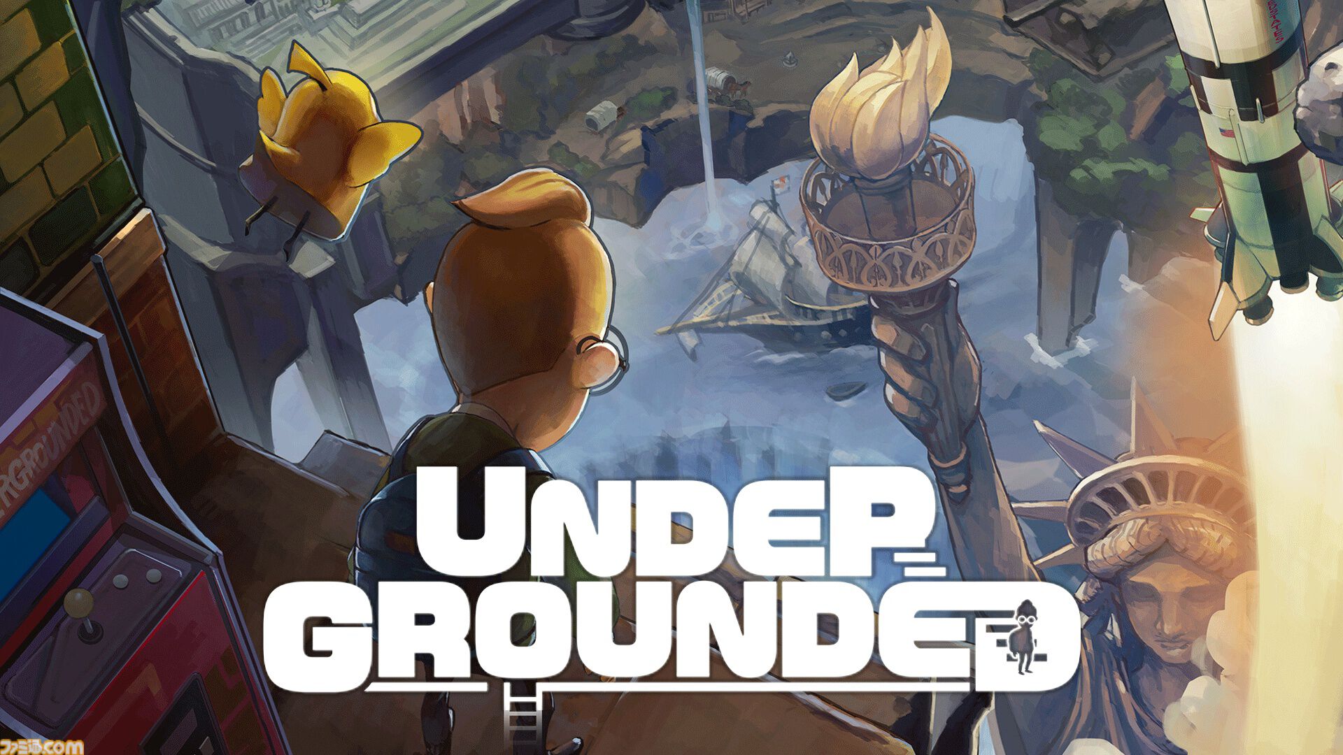『UNDERGROUNDED』プロポーズに失敗した青年が落とした婚約指輪を追いダンジョンに挑む謎解きアドベンチャーゲーム。Switch版が2027年1月28日に発売
