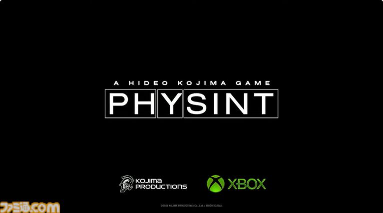 小島監督がXBOX ゲームショウ 2026 ブロードキャストに登場。『OD KNOCK』は開発順調、『PHYSINT』は主役（主演）が発表「僕の開発人生の集大成」。今後の展望を語る【TGS2026】