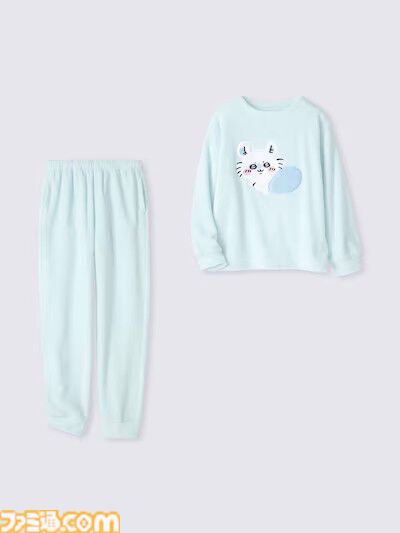 『ちいかわ』GUから“さむ~い雪の日も楽しもう!”テーマのふわもこアイテムが登場。スウェットやパーカー、部屋着などあったかアイテムが11月20日より発売