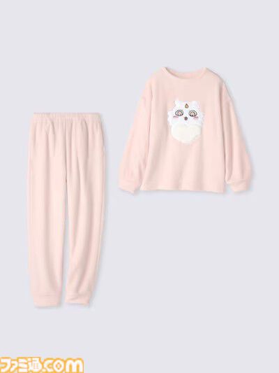 『ちいかわ』GUから“さむ~い雪の日も楽しもう!”テーマのふわもこアイテムが登場。スウェットやパーカー、部屋着などあったかアイテムが11月20日より発売