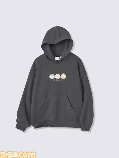 『ちいかわ』GUから“さむ～い雪の日も楽しもう！”テーマのふわもこアイテムが登場。スウェットやパーカー、部屋着などあったかアイテムが11月20日より発売