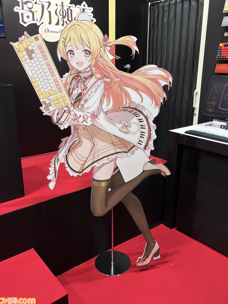【ホロライブ】博衣こより&音乃瀬奏モデルのゲーミングキーボード“REALFORCE GX1 Plus”が発表。2027年2月下旬より予約受付開始予定【TGS2026】