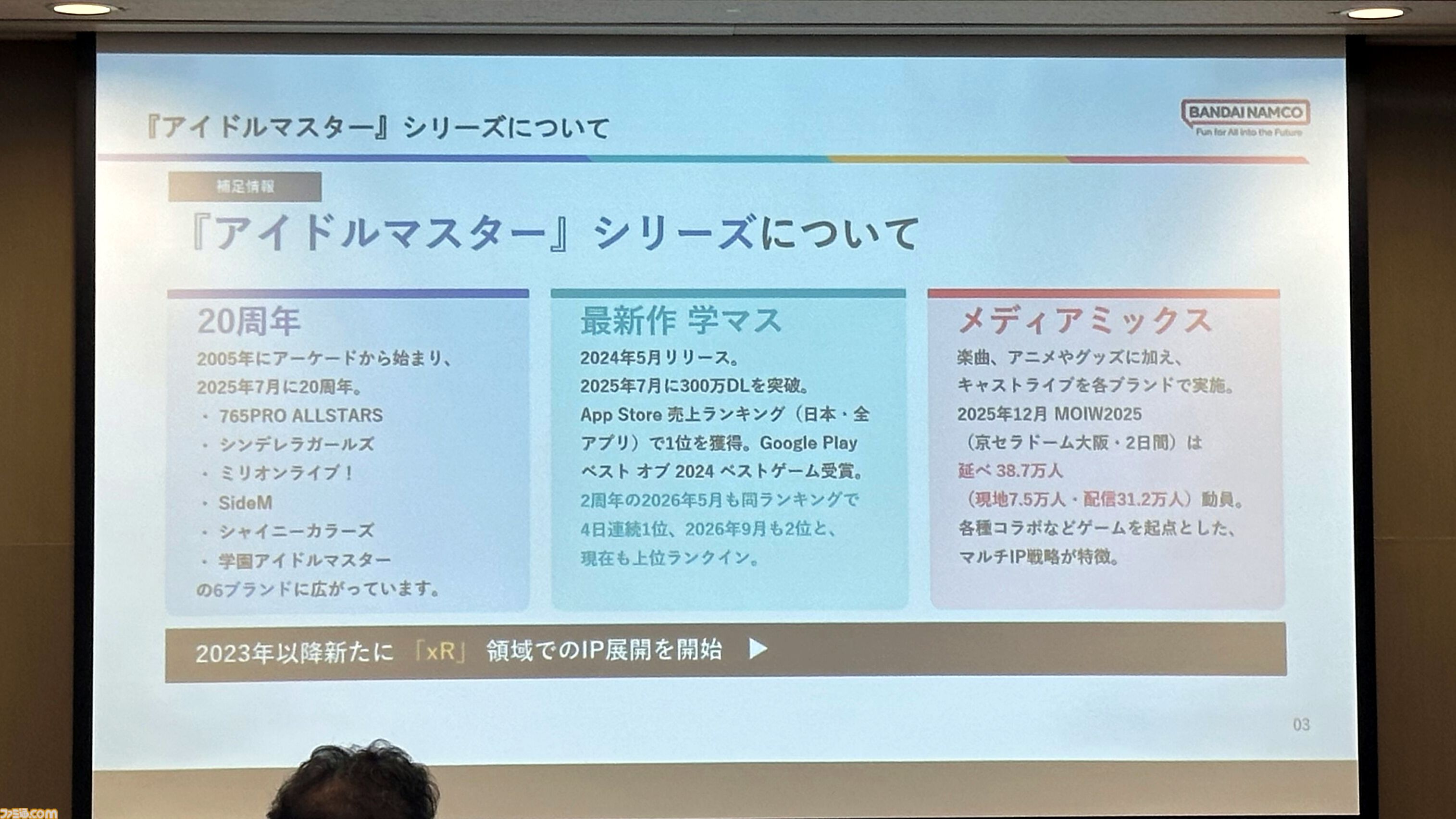 如月千早はなぜ“そこにいる”と感じられるのか。武道館単独公演“OathONE”の舞台裏から探る、ゲームとリアルをつなぐXRライブの可能性【TGS2026】