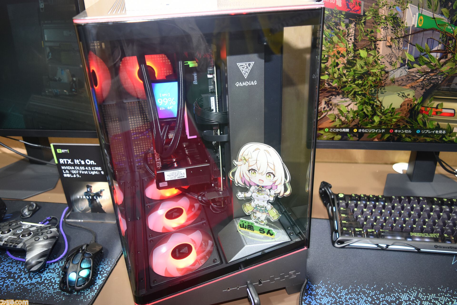 画像ページ (19/27) 【NVIDIA】アーケード筐体風や画面だらけの自作PC