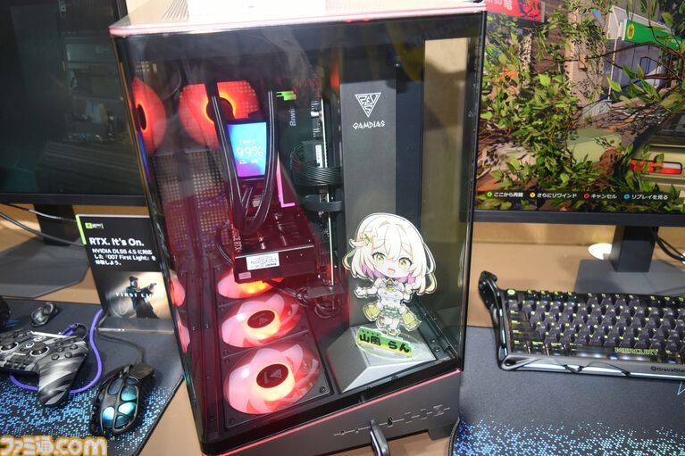 【NVIDIA】マウスコンピューターやサードウェーブなど6社のゲーミングPCを紹介。アーケード筐体風から画面だらけの自作PCまでカッコいい！【TGS2026】