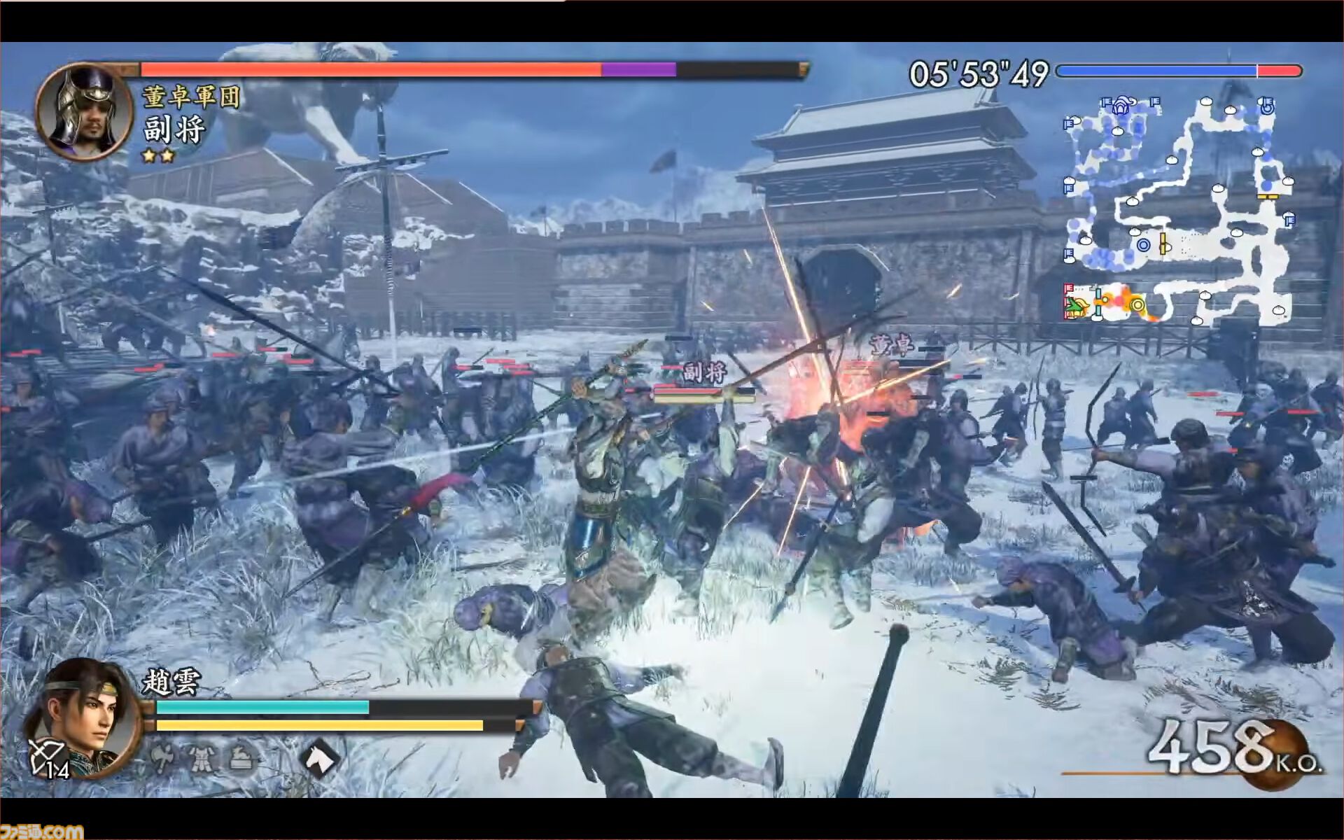 『真・三國無双2 with 猛将伝 Remastered』虎牢関の戦いの実機プレイが公開。発売後のアップデートでオンライン2Pプレイに対応することも明らかに【TGS2026】