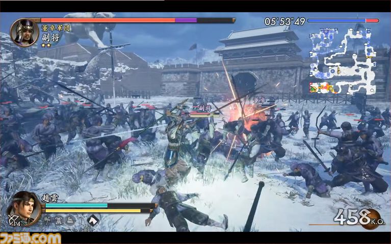 『真・三國無双2 with 猛将伝 Remastered』虎牢関の戦いの実機プレイが公開。発売後のアップデートでオンライン2Pプレイに対応することも明らかに【TGS2026】