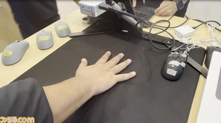 自分の手に合うマウスはどれ？ AndGAMERが中京大学とマウスエイムを研究中。手の大きさ、形状、マウスの持ちかたによっておすすめのマウスは変わる【TGS2026】
