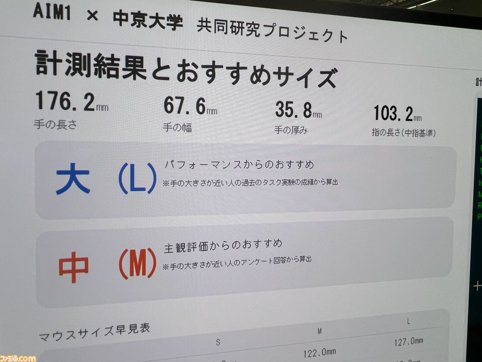 自分の手に合うマウスはどれ？ AndGAMERが中京大学とマウスエイムを研究中。手の大きさ、形状、マウスの持ちかたによっておすすめのマウスは変わる【TGS2026】