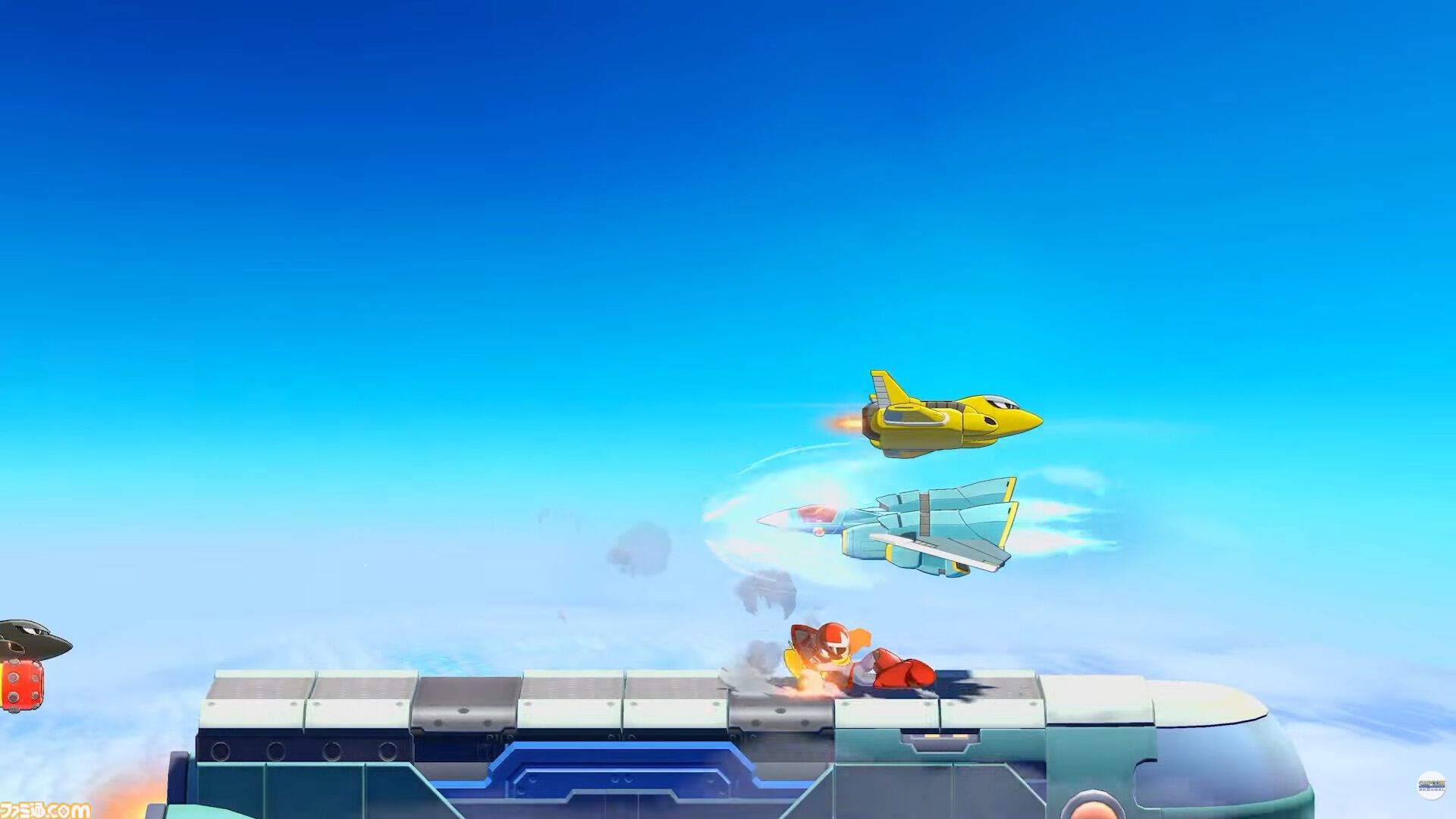 『ロックマン: デュアル オーバーライド』ボスキャラ“ジェットマン”が初公開。『ロックマン8』で登場した武器“アストロクラッシュ”もお披露目