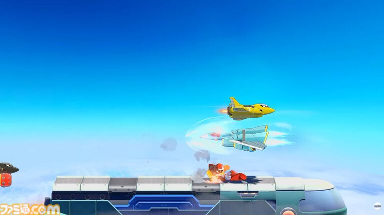 『ロックマン: デュアル オーバーライド』ボスキャラ“ジェットマン”が初公開。『ロックマン8』で登場した武器“アストロクラッシュ”もお披露目