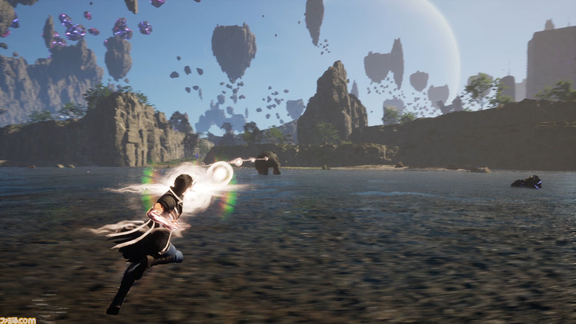 『UNDEFEATED: Genesis』高速移動やビーム攻撃を操るスーパーヒーローアクションの体験版が公開。惑星を縦横無尽に探索し、ダイナミックなアクションで敵を撃つ