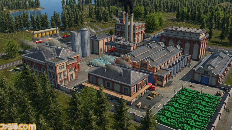 『トランスポートフィーバー3』試遊リポート&インタビュー。シム部分も楽しいがチル要素がとくに刺さる。簡単操作でルートを決めたら、あとは物流を眺めて優雅に過ごせる経営シミュレーション