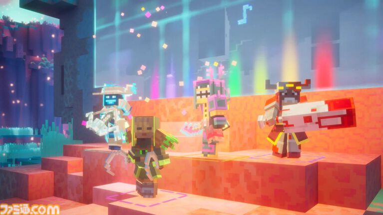 『マイクラダンジョンズ2』ジャンプで広がる立体アクション、仲間と助け合うマルチプレイを体験。開発「新次元シフトは『風の谷のナウシカ』から着想」