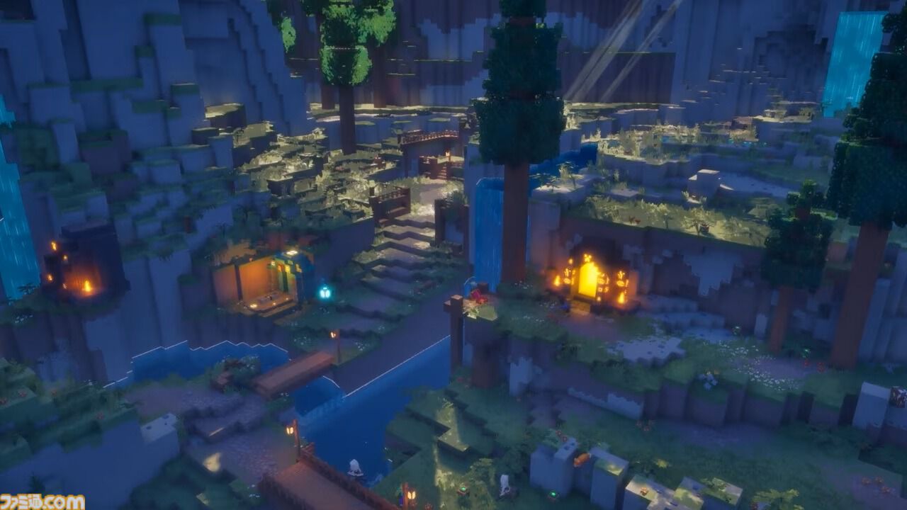 『マイクラダンジョンズ2』ジャンプで広がる立体アクション、仲間と助け合うマルチプレイを体験。開発「新次元シフトは『風の谷のナウシカ』から着想」