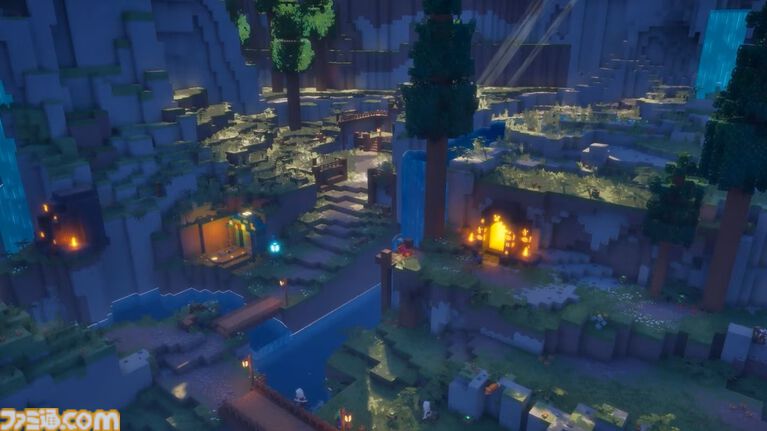『マイクラダンジョンズ2』ジャンプで広がる立体アクション、仲間と助け合うマルチプレイを体験。開発「新次元シフトは『風の谷のナウシカ』から着想」