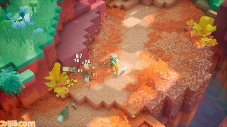 『マイクラダンジョンズ2』ジャンプで広がる立体アクション、仲間と助け合うマルチプレイを体験。開発「新次元シフトは『風の谷のナウシカ』から着想」