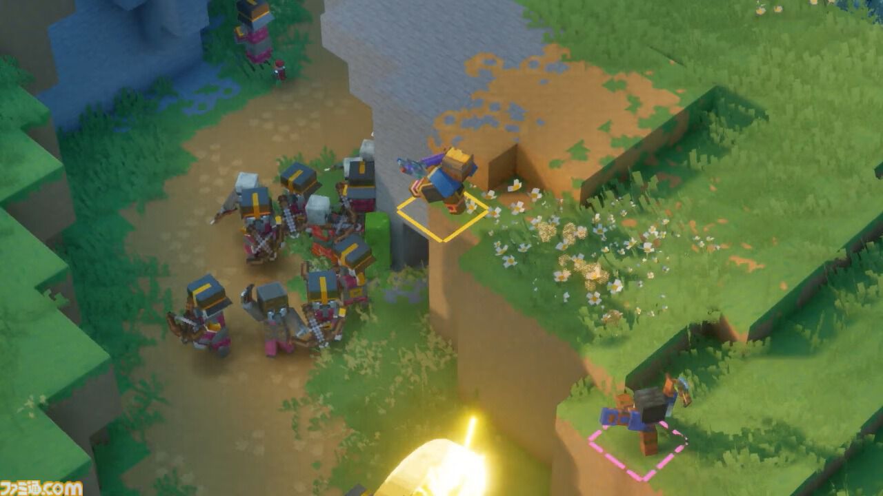 『マイクラダンジョンズ2』ジャンプで広がる立体アクション、仲間と助け合うマルチプレイを体験。開発「新次元シフトは『風の谷のナウシカ』から着想」