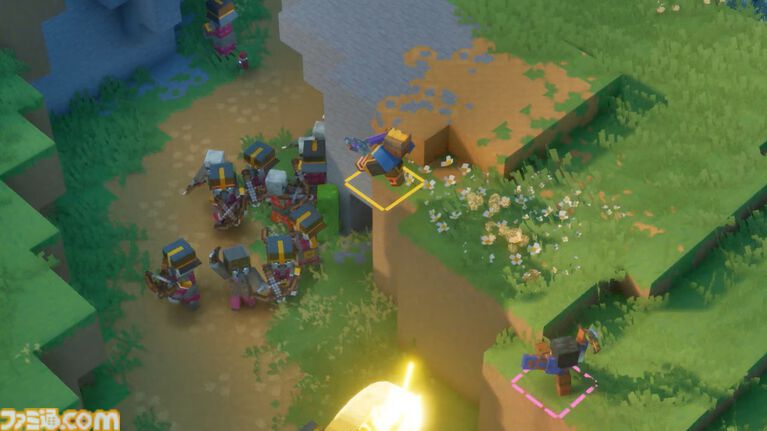 『マイクラダンジョンズ2』ジャンプで広がる立体アクション、仲間と助け合うマルチプレイを体験。開発「新次元シフトは『風の谷のナウシカ』から着想」