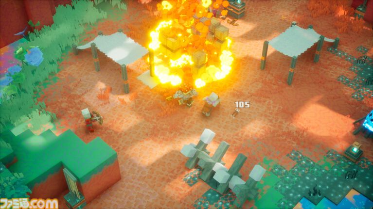 『マイクラダンジョンズ2』ジャンプで広がる立体アクション、仲間と助け合うマルチプレイを体験。開発「新次元シフトは『風の谷のナウシカ』から着想」