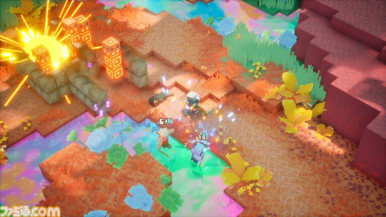 『マイクラダンジョンズ2』ジャンプで広がる立体アクション、仲間と助け合うマルチプレイを体験。開発「新次元シフトは『風の谷のナウシカ』から着想」