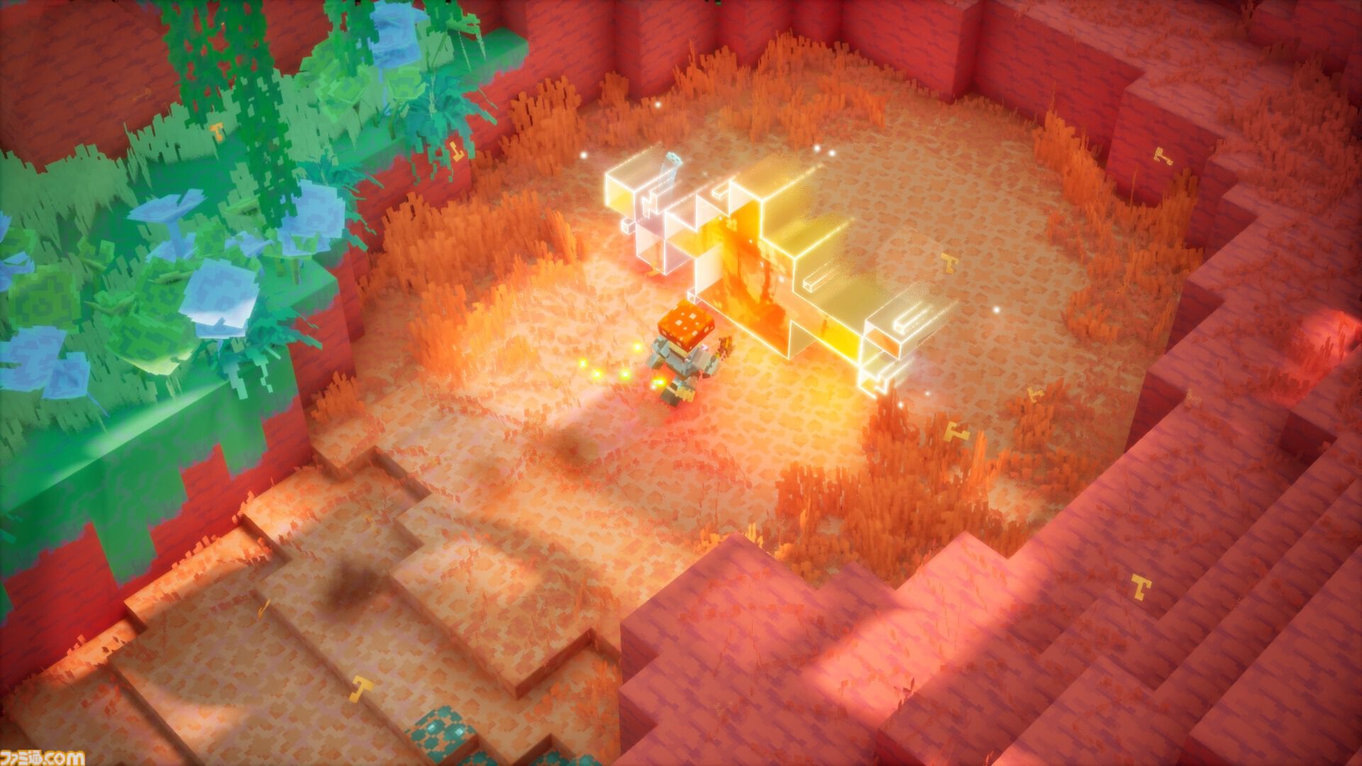 『マイクラダンジョンズ2』ジャンプで広がる立体アクション、仲間と助け合うマルチプレイを体験。開発「新次元シフトは『風の谷のナウシカ』から着想」