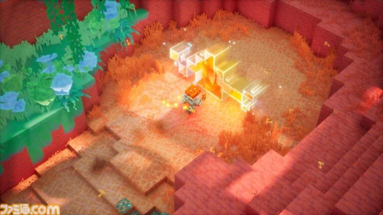 『マイクラダンジョンズ2』ジャンプで広がる立体アクション、仲間と助け合うマルチプレイを体験。開発「新次元シフトは『風の谷のナウシカ』から着想」