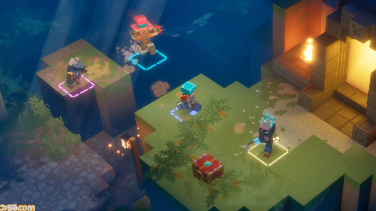 『マイクラダンジョンズ2』ジャンプで広がる立体アクション、仲間と助け合うマルチプレイを体験。開発「新次元シフトは『風の谷のナウシカ』から着想」
