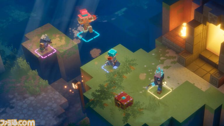 『マイクラダンジョンズ2』ジャンプで広がる立体アクション、仲間と助け合うマルチプレイを体験。開発「新次元シフトは『風の谷のナウシカ』から着想」