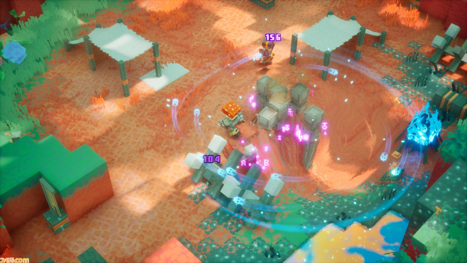 『マイクラダンジョンズ2』ジャンプで広がる立体アクション、仲間と助け合うマルチプレイを体験。開発「新次元シフトは『風の谷のナウシカ』から着想」