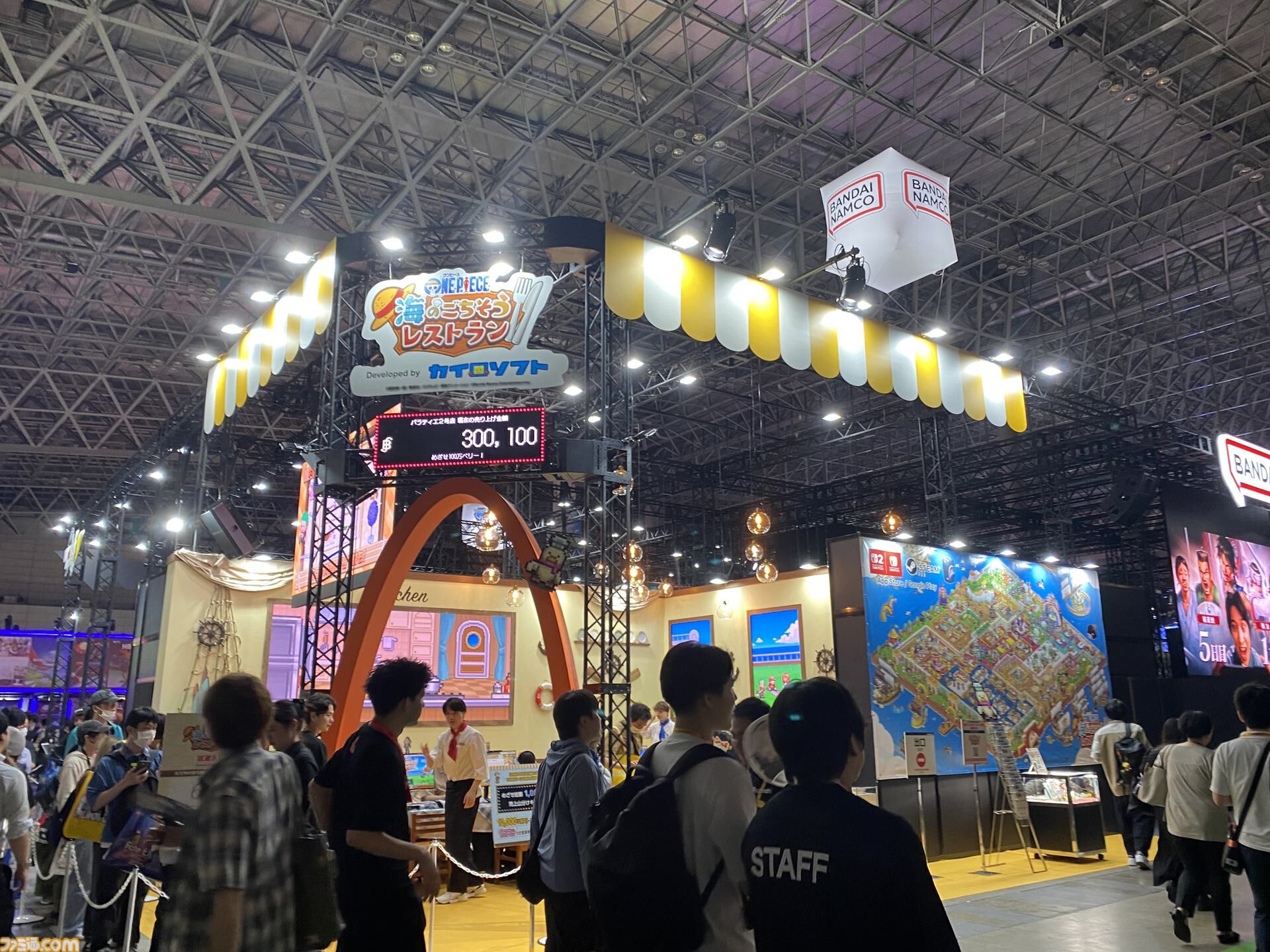 『ワンピース 海のごちそうレストラン』試遊レビュー。懐かしい『ワンピ』キャラが続々ご来店（400名以上）！ サンジが生み出す種類豊富なレシピも楽しい【TGS2026】
