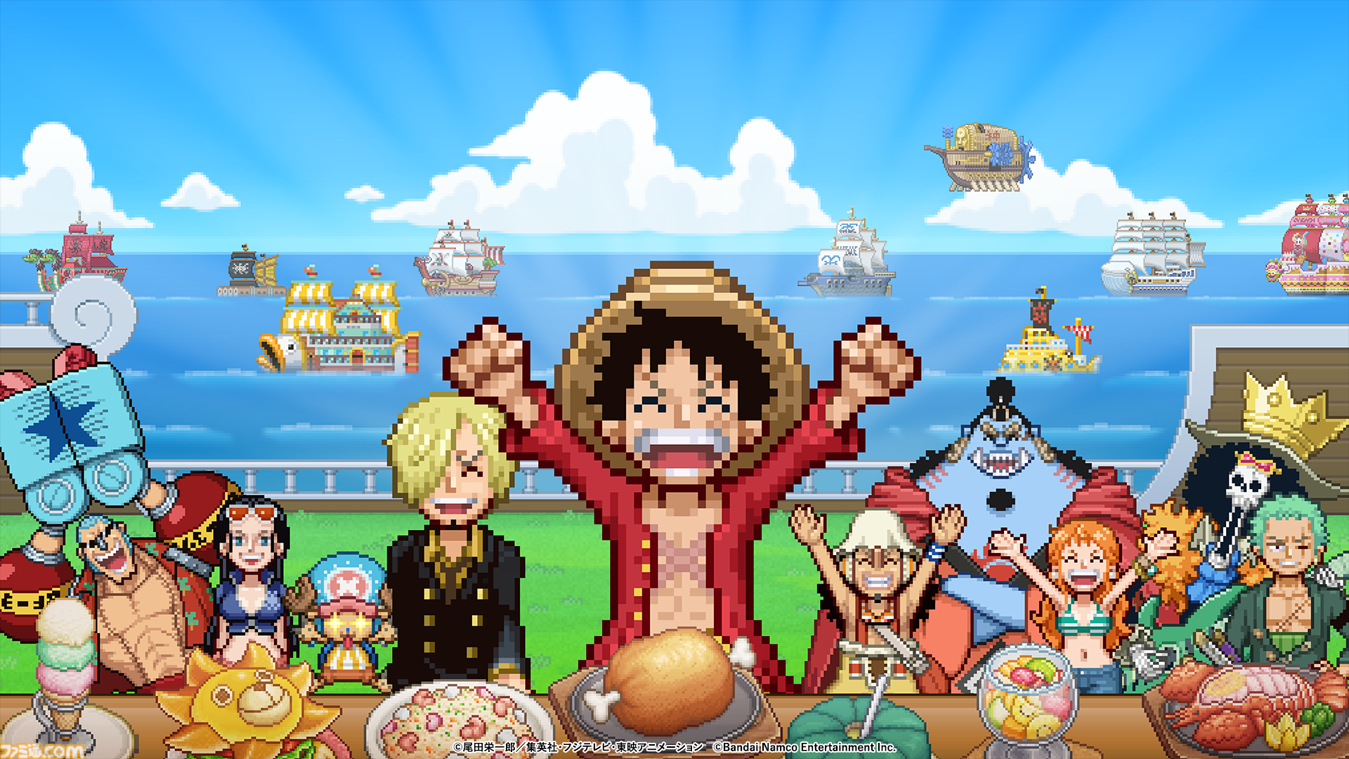 『ワンピース 海のごちそうレストラン』試遊レビュー。懐かしい『ワンピ』キャラが続々ご来店（400名以上）！ サンジが生み出す種類豊富なレシピも楽しい【TGS2026】