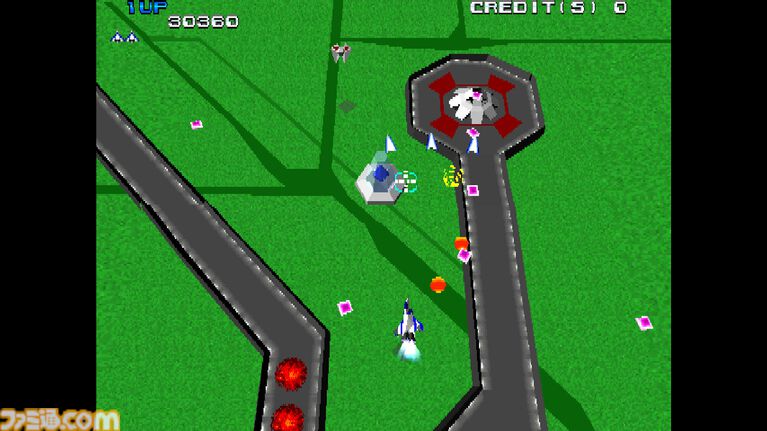 【アケアカ2】『ゼビウス3D/G』9月24日に配信。ナムコ100タイトル配信、アケアカ500週連続配信の記念として